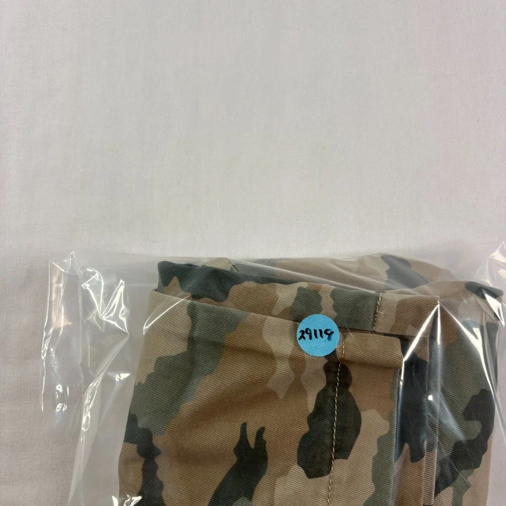 Levis Camo Cargo Pants Mens 31x30 Green Straight Leg Casual
